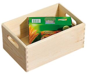Úložný box 30 x 20 x 14 cm, borovicové dřevo KESPER 69400