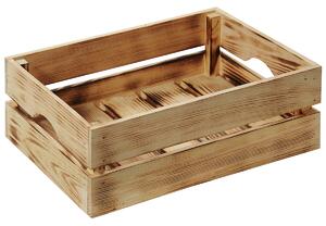 Úložný stohovatelný box 40 x 30 x 15 cm, borovicové dřevo KESPER 69504