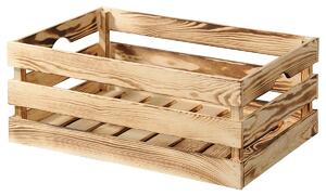 Úložný stohovatelný box 58,5 x 39 x 24 cm, borovicové dřevo KESPER 69251