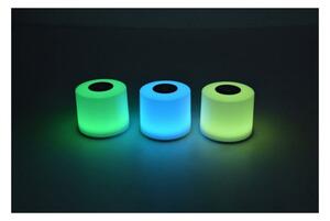 LUTEC CONNECTED 8506201331 NOMA venkovní stolní svítidlo LED 2x2,3W 2x150lm 2700-6500K+RGB IP44 bílá USB