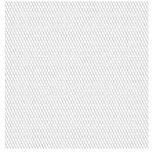 Zahradní drátěný plot nerezová ocel 100 x 85 cm 45 x 20 x 4 mm 142285