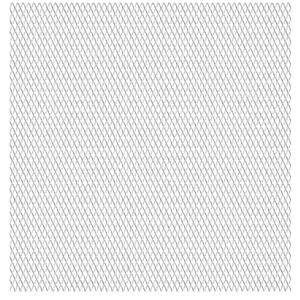 Zahradní drátěný plot nerezová ocel 100 x 85 cm 20 x 10 x 2 mm 142281