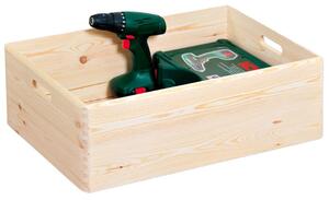 Úložný box 60 × 40 × 21 cm, borovicové dřevo KESPER 69607