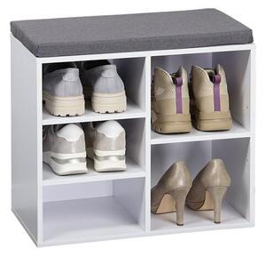 Botník s podsedákem malý 51,5 x 29,5 x 48 cm, bílý KESPER 15905