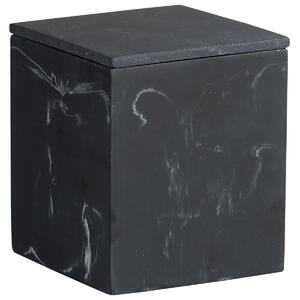 Úložný box 10,5 x 8,5 x 8,5 cm, pryskyřice, černá KESPER 38603
