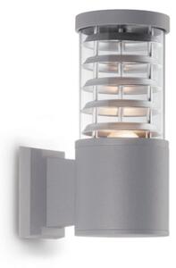 Exteriérové ​​nástěnné svítidlo Ideal lux 026978 Tronciu AP1 GRIGIO 1xE27 60W IP44