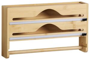 Kuchyňský zásobník na fólie 36 x 7 x 21 cm, bambus KESPER 58045