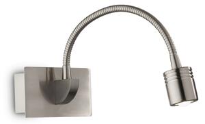 Nástěnné svítidlo Ideal lux 031477 DYNAMO AP1 NICKEL 1xLED 3W / 200lm 4000K
