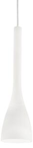 Závěsné svítidlo Ideal lux 035697 Flute SP1 SMALL BIANCO 1xE14 40W