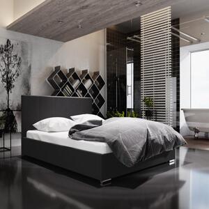 Manželská postel 160x200 FLEK 6 - černá