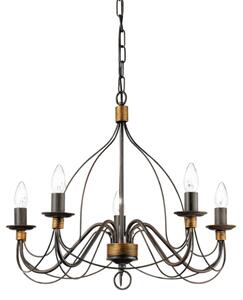 Závěsné svítidlo / Luster Ideal lux 057187 CORTE SP5 Ruggie 5xE14 40W