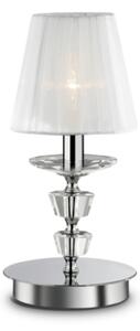 Stolní lampa Ideal lux 059266 PEGASO TL1 SMALL BIANCO 1xE14 40W