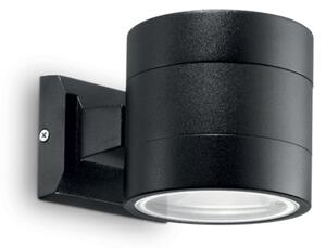 Exteriérové ​​nástěnné svítidlo Ideal lux 061450 SNIF ROUND AP1 NERO 1xG9 40W IP54