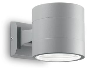 Exteriérové ​​nástěnné svítidlo Ideal lux 061474 SNIF ROUND AP1 GRIGIO 1xG9 40W IP54