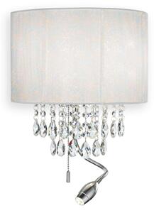 Nástěnné svítidlo Ideal lux 068268 OPERA AP3 BIANCO 3xE14 / LED 1W / 45lm 3000K