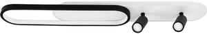 Toolight Toolight, LED stropní svítidlo s bodovými reflektory 100cm, 45W, 4000K, APP1438-C, černá-bílá, OSW-00967