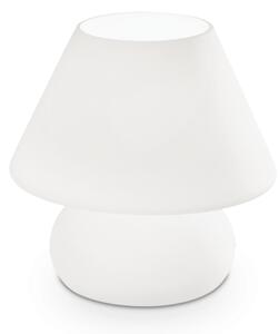Stolní lampa Ideal lux 074726 PRATO TL1 SMALL BIANCO 1xE14 40W