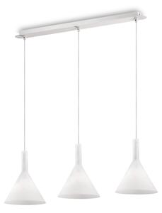 Závěsné svítidlo Ideal lux 074245 COCKTAIL SP3 BIANCO 3xE14 40W bílá