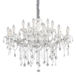 Závěsné svítidlo / Luster Ideal lux 075150 FLORIAN SP18 CROMO 18xE14 40W chrom