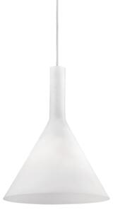 Závěsné svítidlo Ideal lux 074337 COCKTAIL SP1 SMALL BIANCO 1xE14 40W bílá