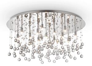 Stropní svítidlo Ideal lux 077819 MOONLIGHT PL15 CROMO 15xG9 40W