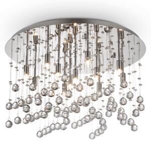 Stropní svítidlo Ideal lux 077802 MOONLIGHT PL12 CROMO 12xG9 40W