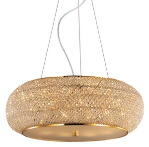 Závěsné svítidlo Ideal lux 082257 PASHA SP10 ORO 10xE14 40W