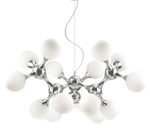 Závěsné svítidlo Ideal lux 082073 nodi BIANCO SP15 15xE14 40W