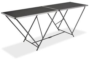 Skládací tapetovací stůl MDF a hliník 200 x 60 x 78 cm 142920