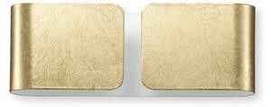 Nástěnné svítidlo Ideal lux 091129 CLIP AP2 MINI ORO 2xG9 40W