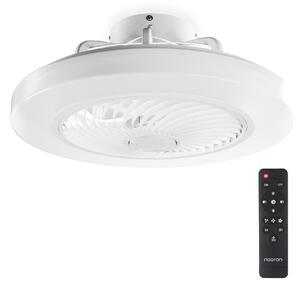 Noaton 12050W (2024) Triton, bílá, stropní ventilátor se světlem