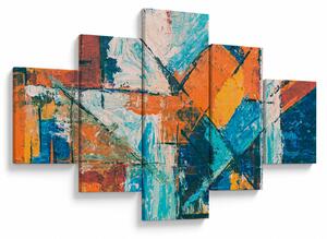 Obraz - Abstrakce (125x70 cm)