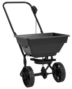 Ručně tlačené rozmetadlo soli PVC a ocel 80 x 46 x 75 cm 15 L 142965