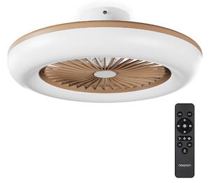 Noaton 11055G (2024) Callisto, zlatá, stropní ventilátor se světlem