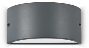 Exteriérové ​​nástěnné svítidlo Ideal lux 092423 REX-2 AP1 antracit 1xE27 60W IP44