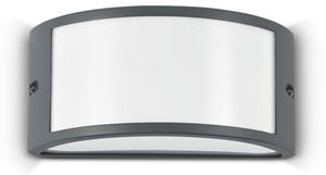 Exteriérové ​​nástěnné svítidlo Ideal lux 092409 REX-1 AP1 antracit 1xE27 60W IP44