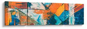 Obraz - Abstrakce (170x50 cm)
