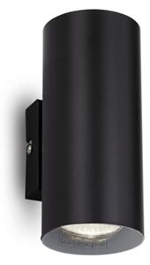Nástěnné svítidlo Ideal lux 095998 LOOK AP2 NERO 2xGU10 28W