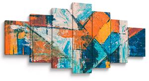 Obraz - Abstrakce (210x100 cm)