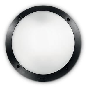 Exteriérové ​​nástěnné svítidlo Ideal lux 096674 LUCIA-1 AP1 NERO 1xE27 23W IP66