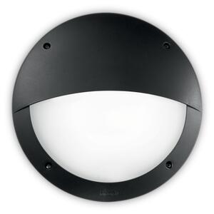 Exteriérové ​​nástěnné svítidlo Ideal lux 096698 LUCIA-2 Polar-2 NERO 1xE27 23W IP66