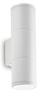 Exteriérové ​​nástěnné svítidlo Ideal lux 100388 GUN AP2 SMALL BIANCO 2xGU10 35W IP44 IP44