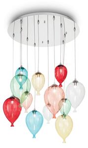 Závěsné svítidlo Ideal lux 100951 CLOWN SP12 COLOR 12xG9 28W