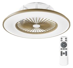 Noaton 11056CR Vega, kávová, stropní ventilátor se světlem