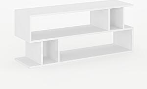 TV stolek/skříňka Selmma (bílá). Akce -22%