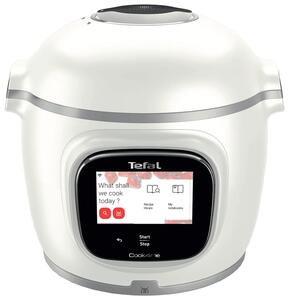 Cook4me+ Touch Pro Multifunkční elektrický tlakový hrnec, bílý TEFAL CY9441F2