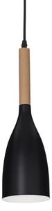 Závěsné svítidlo Ideal lux 110752 MANHATTAN SP1 NERO 1xE14 40W