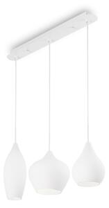 Závěsné svítidlo Ideal lux 111858 SOFT SP3 BIANCO 3xE14 40W