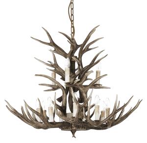 Závěsné svítidlo / Luster Ideal lux 113975 CHALET SP12 12xE14 40W