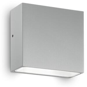Exteriérové ​​nástěnné svítidlo Ideal lux 113760 TETRIS-1 AP1 GRIGIO 1xG9 15W IP44